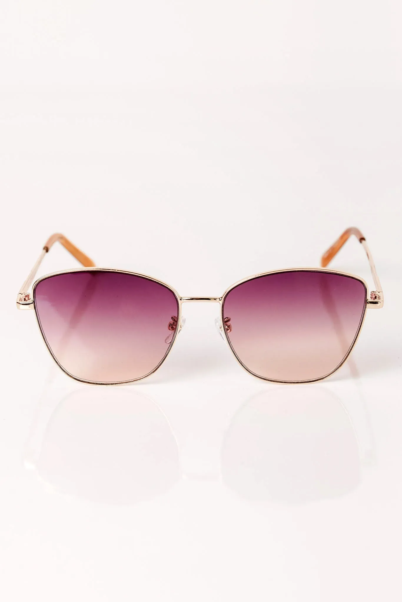 Metal Rimmed Butterly Sunglasses sold by Eclipse product image thumbnail 2