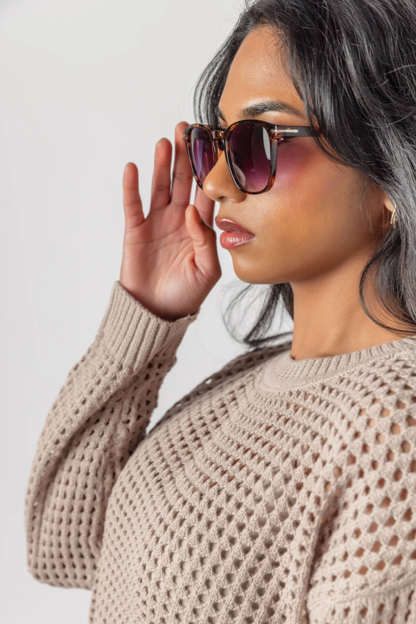 Dark Tortoise Wayfarer Frame Sunglasses sold by Eclipse