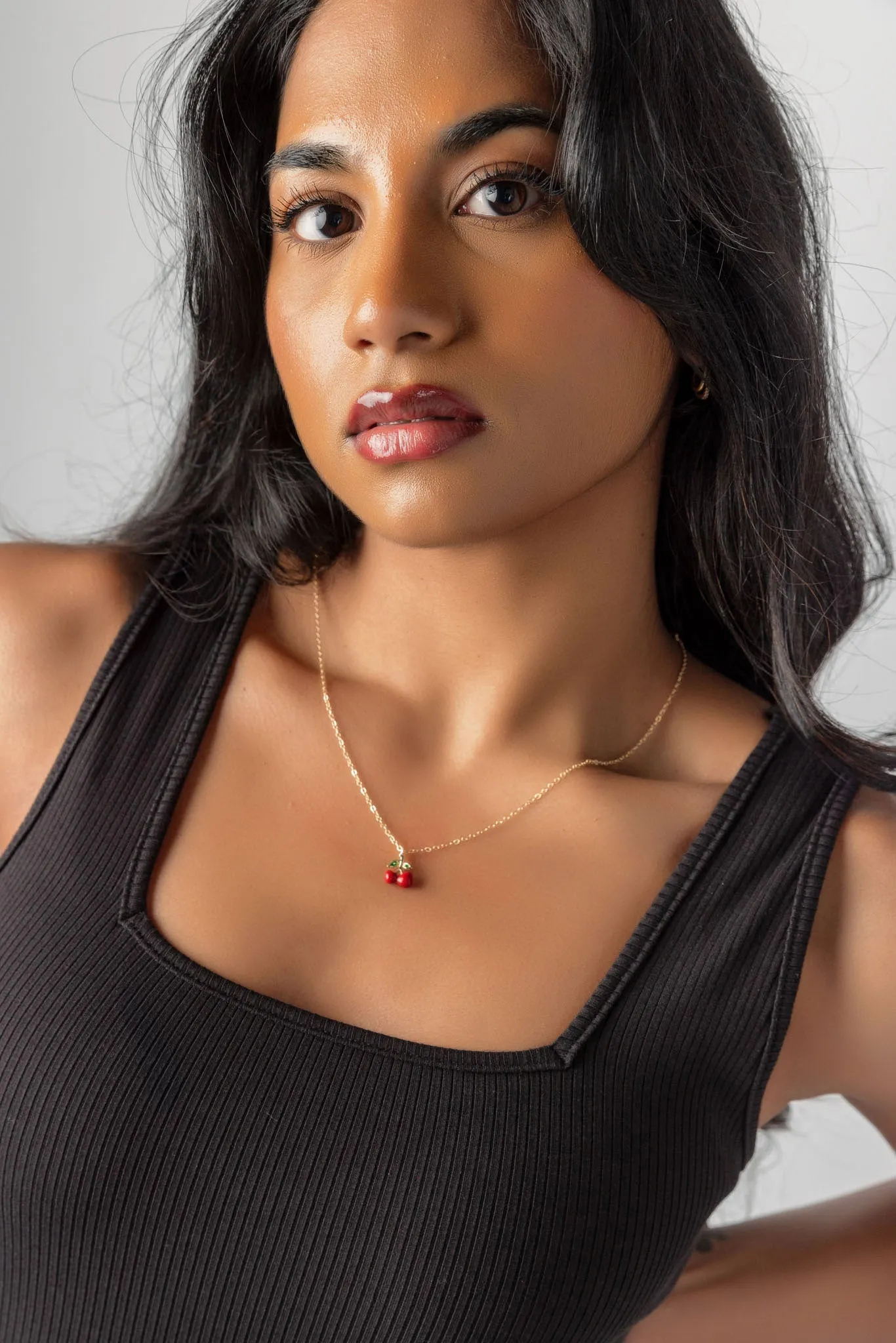 Cherry Pendant Chain Necklace sold by Eclipse