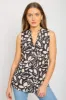 Batik Floral Sleeveless Top sold by Eclipse