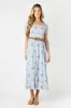 WallFlower Alma Short-Sleeve Maxi Dress sold by Eclipse