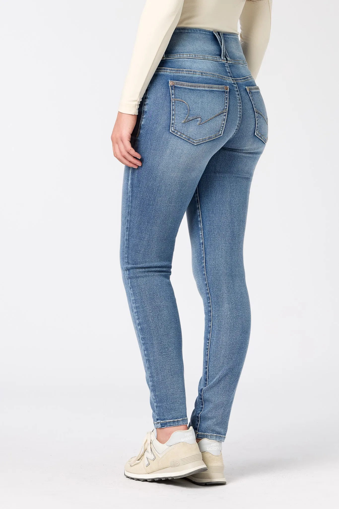 WallFlower InstaSoft Mara Wash Sassy Skinny High-Rise Jegging sold by Eclipse product image thumbnail 2