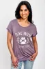 Short-Sleeve "Dog Mom" Graphic Tee sold by Eclipse