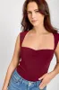 Sweetheart Neckline Crop Top sold by Eclipse