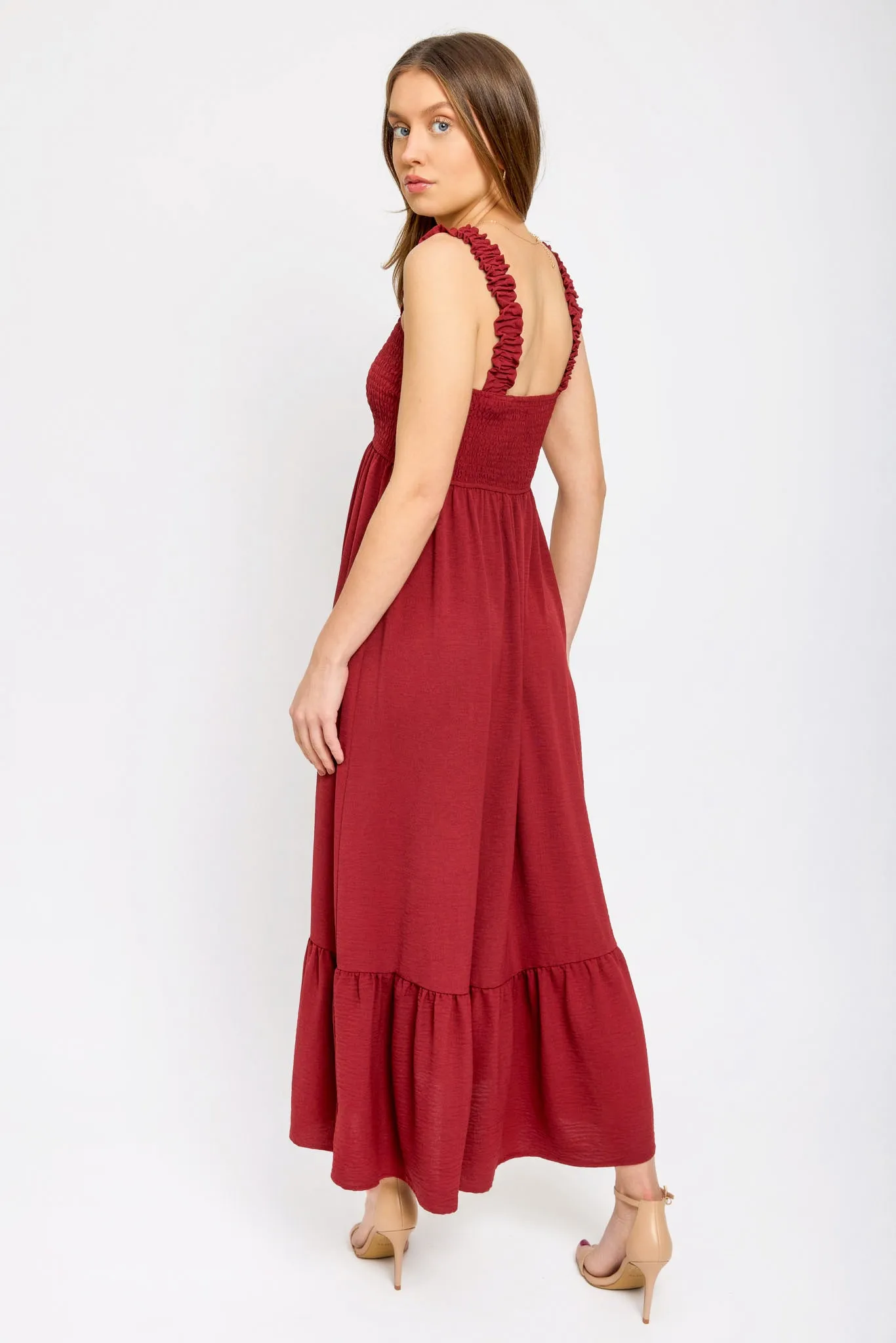 Airflow Maxi Dress with Smocked Top sold by Eclipse product image thumbnail 2