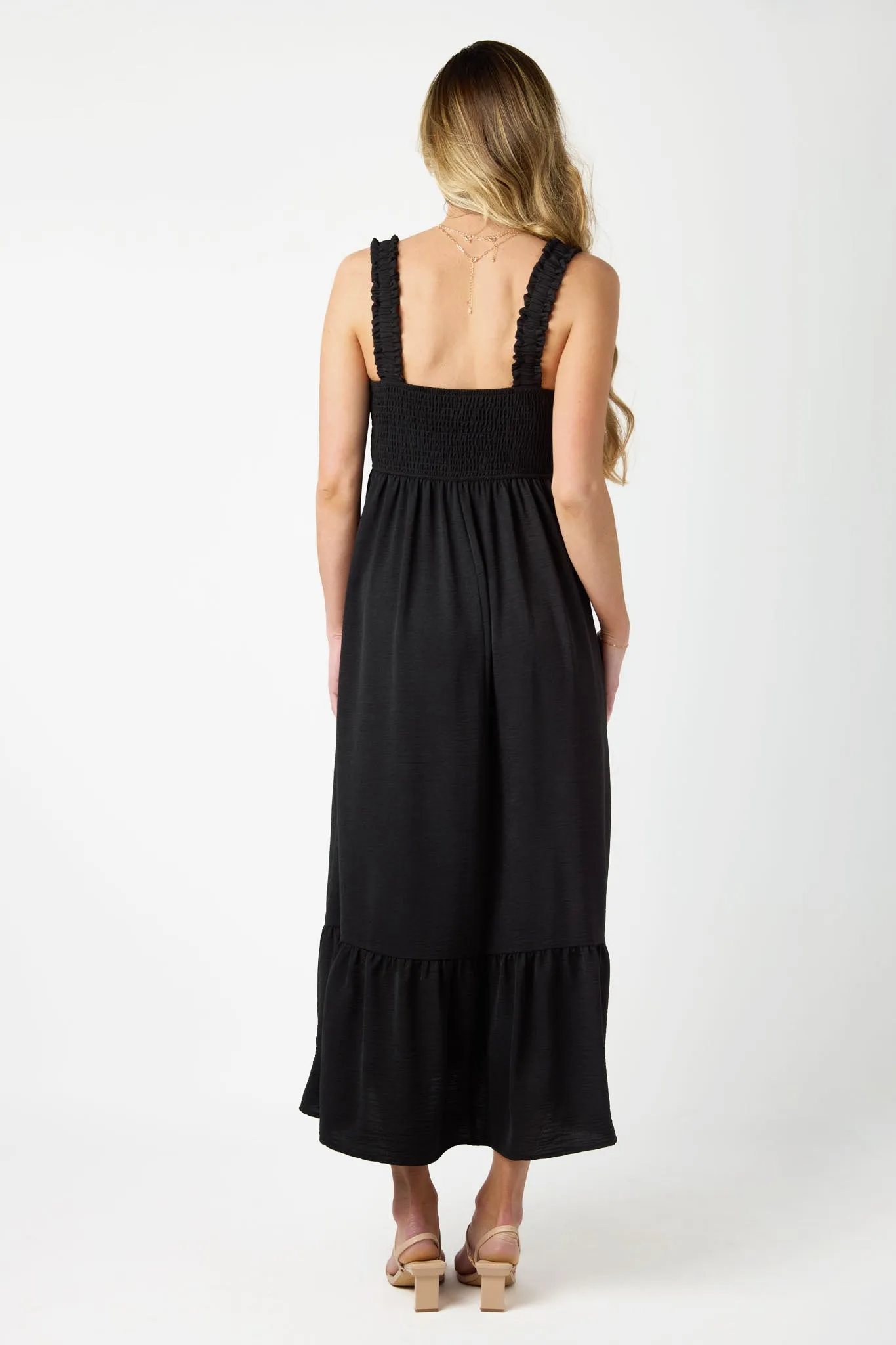 Airflow Maxi Dress with Smocked Top sold by Eclipse product image thumbnail 5