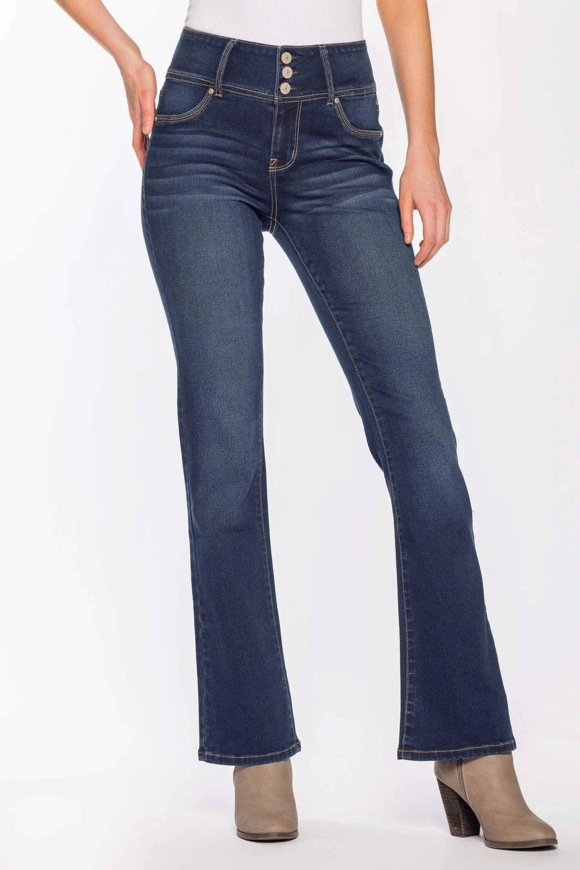 WallFlower Riverton Wash Sassy High-Rise Bootcut Jean sold by Eclipse product image thumbnail 2