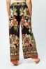 Tie-Belt Floral Palazzo Pant sold by Eclipse