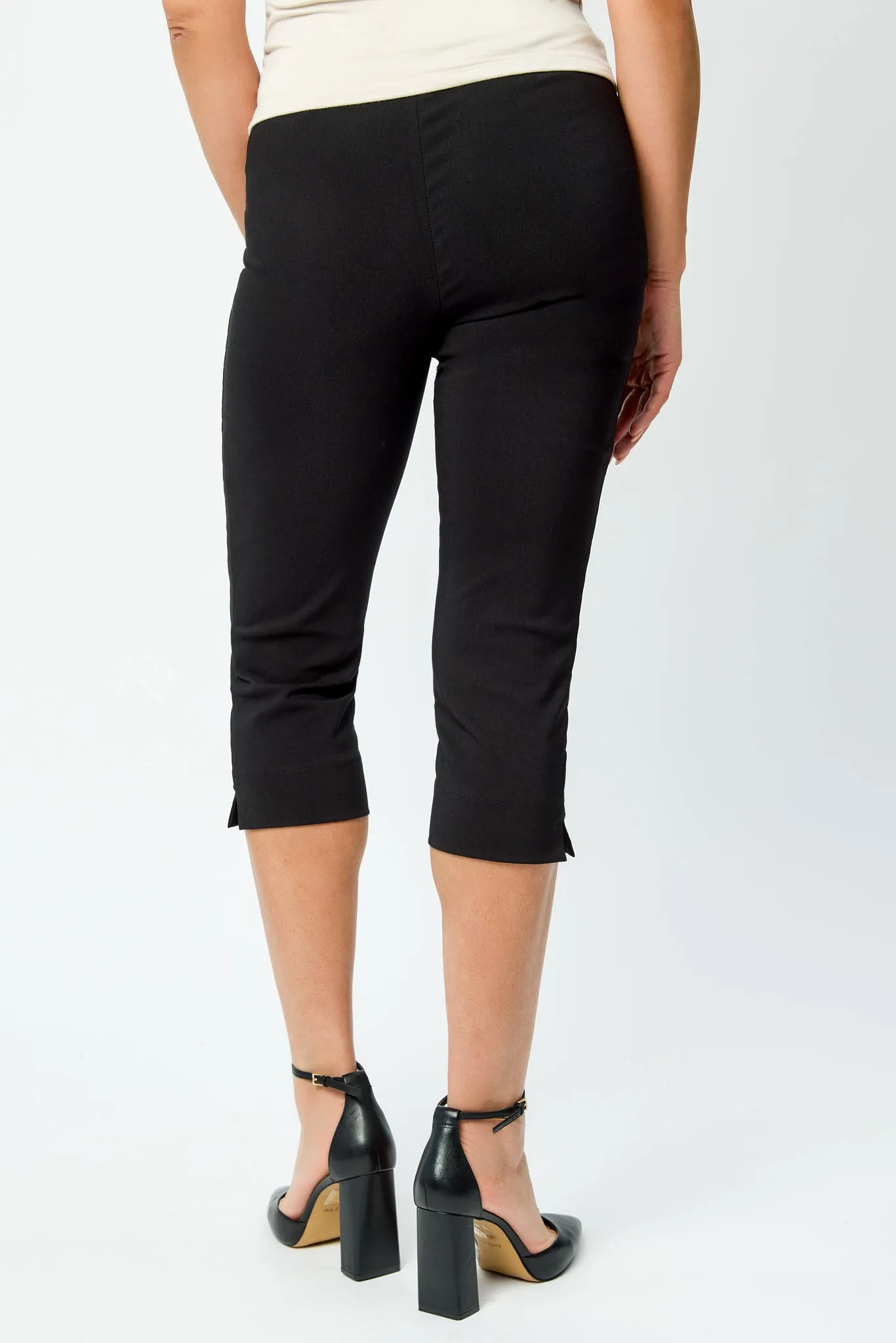 Pull-On High-Rise Capri Pant sold by Eclipse product image thumbnail 2