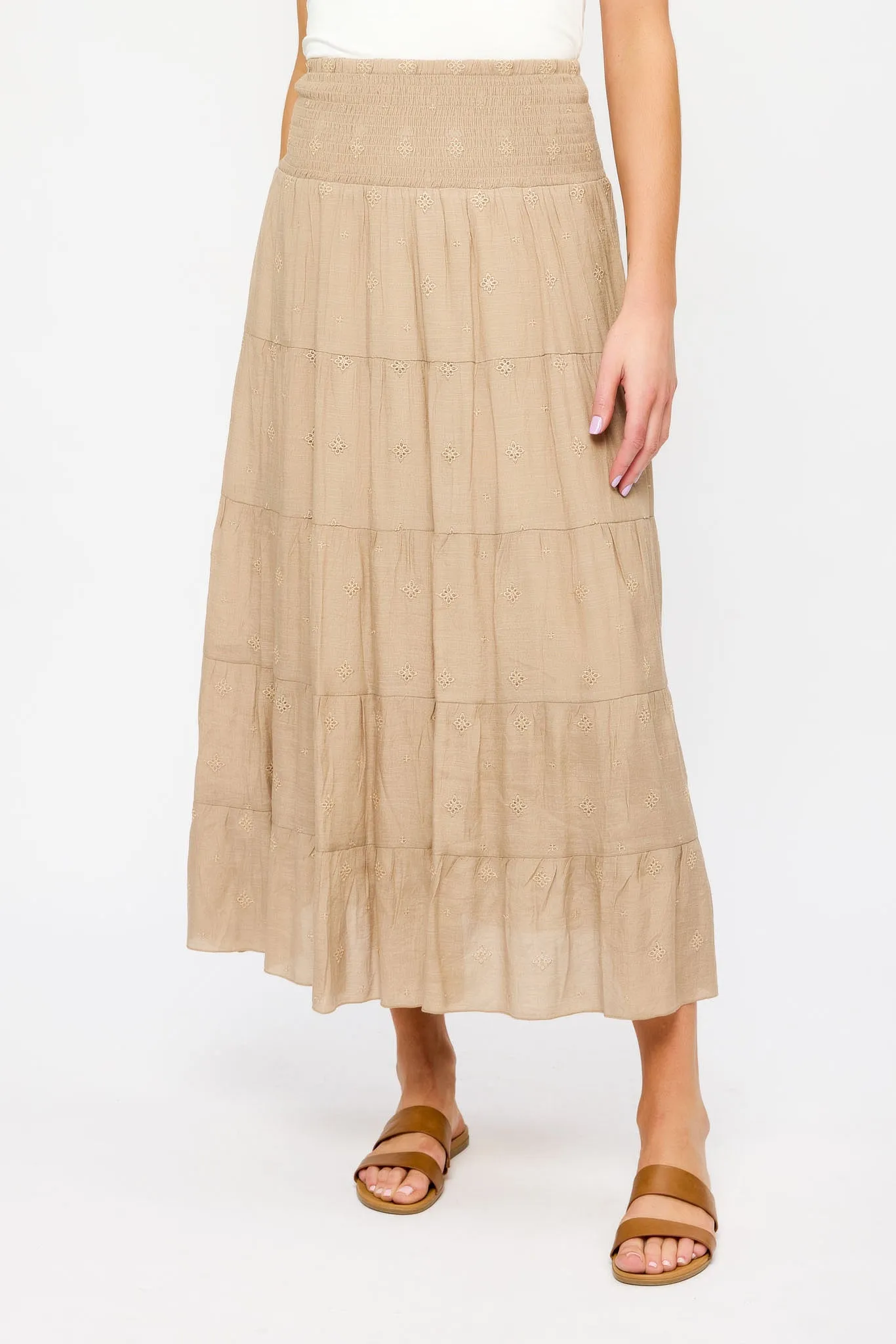 Embroidered Maxi Skirt sold by Eclipse product image thumbnail 2