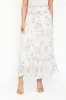 Floral Cross-Hatch Tiered Maxi Skirt sold by Eclipse