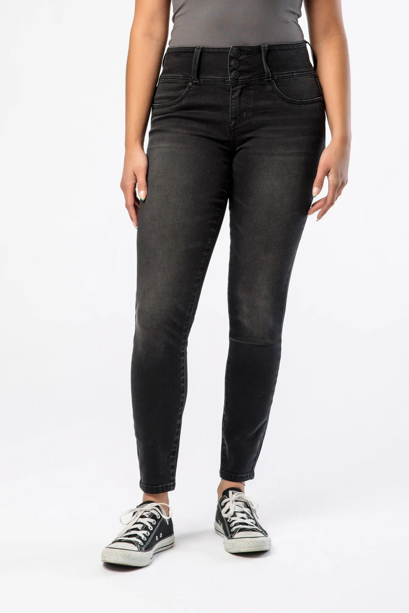 WallFlower Insta-Soft Una Wash Sassy Skinny High-Rise Jean sold by Eclipse product image thumbnail 3