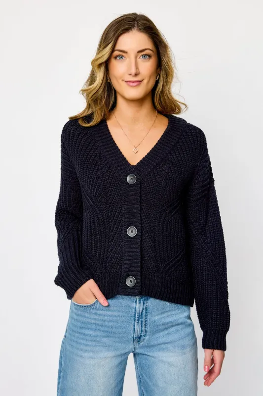 Buttoned Grandfather Cardigan sold by Eclipse