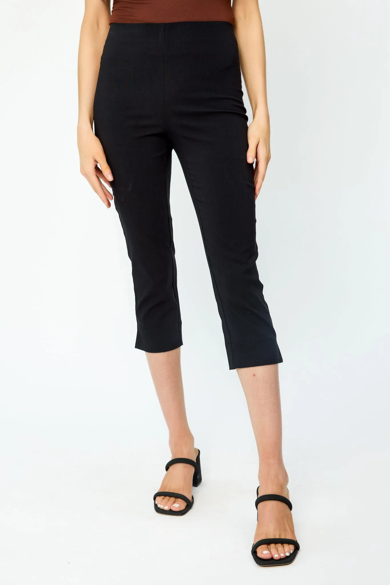 Pull-On High-Rise Capri Pant sold by Eclipse product image thumbnail 5