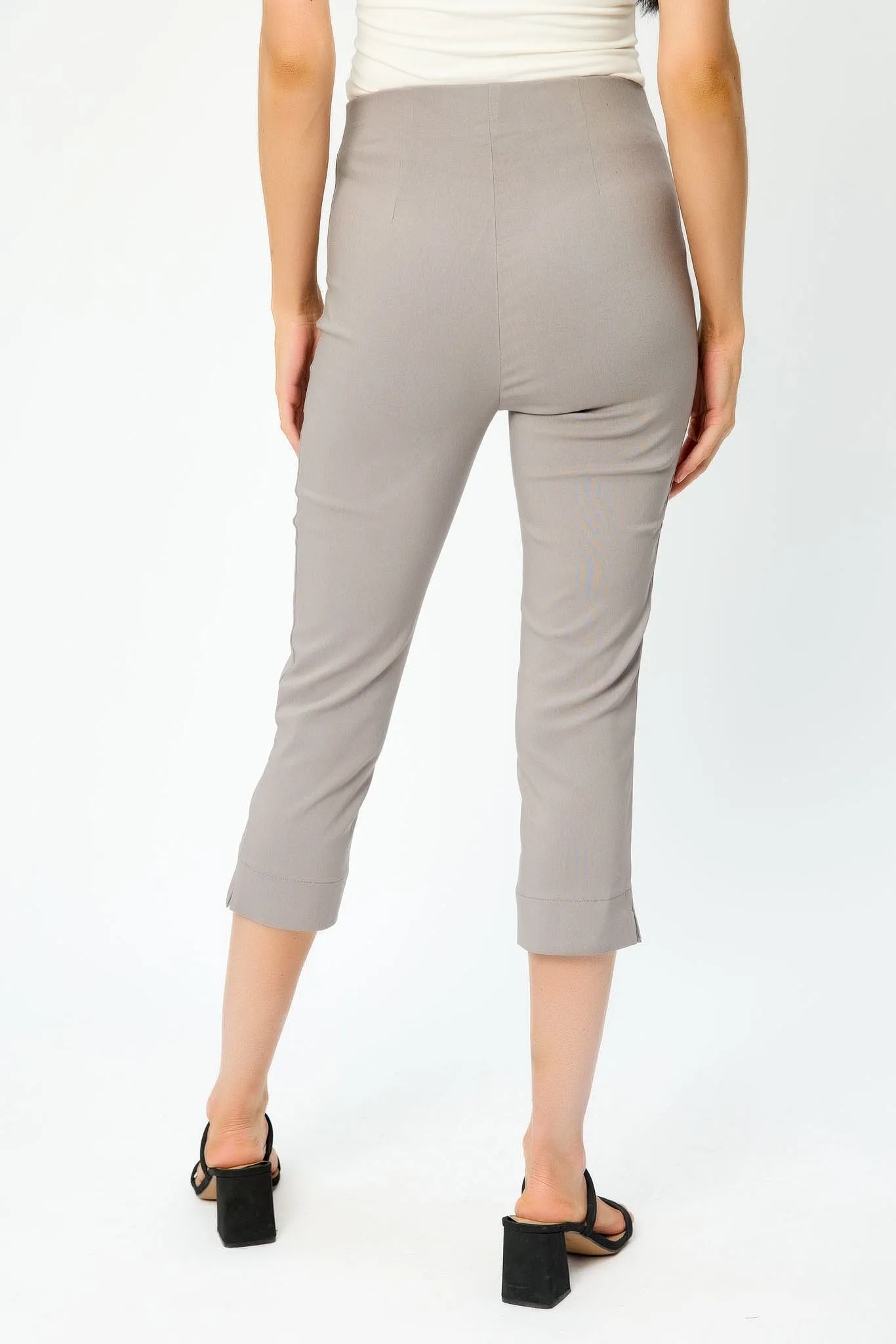 Pull-On High-Rise Capri Pant sold by Eclipse product image thumbnail 2