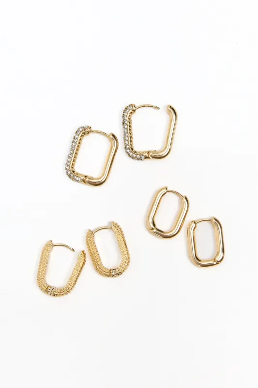 3-Pack Square Hoops Set sold by Eclipse