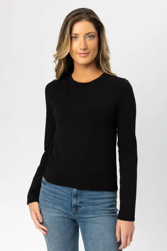 Long-Sleeve Crew-Neck Top sold by Eclipse