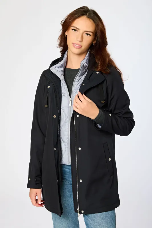 Softshell Jacket with Built-In Mock Vest sold by Eclipse