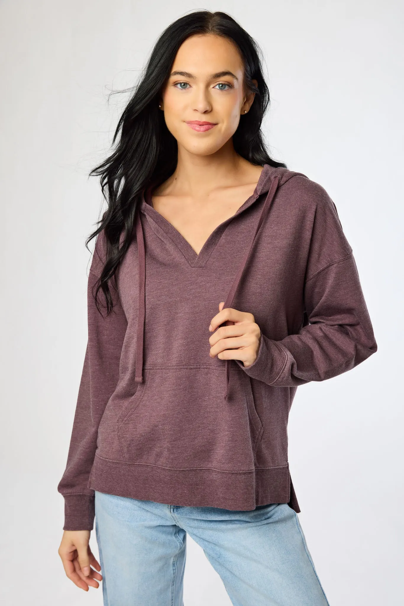 French-Terry WallFlower Hudson Slouchy Hoodie sold by Eclipse product image thumbnail 2