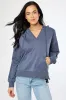 French-Terry WallFlower Hudson Slouchy Hoodie sold by Eclipse