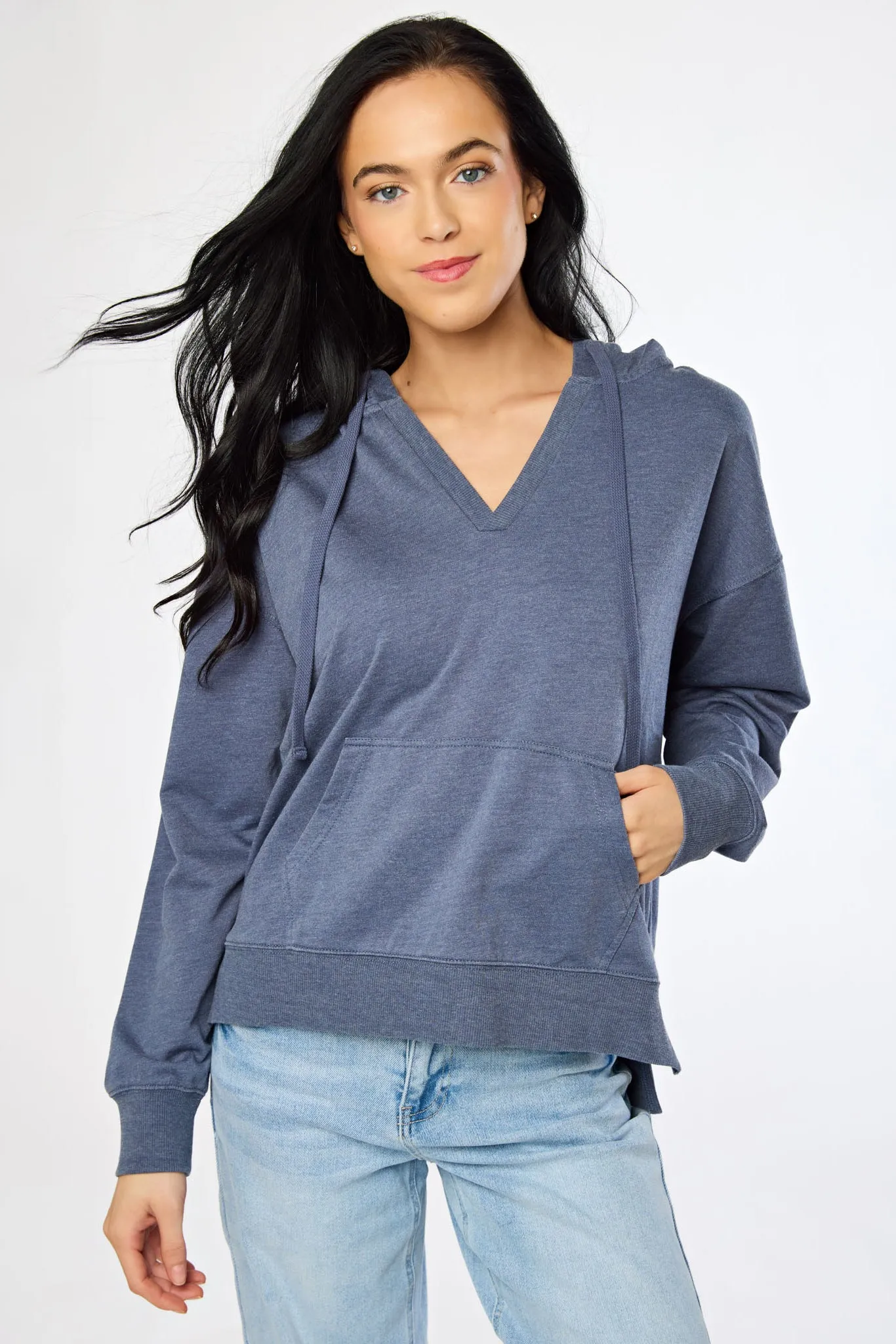 French-Terry WallFlower Hudson Slouchy Hoodie sold by Eclipse product image thumbnail 4