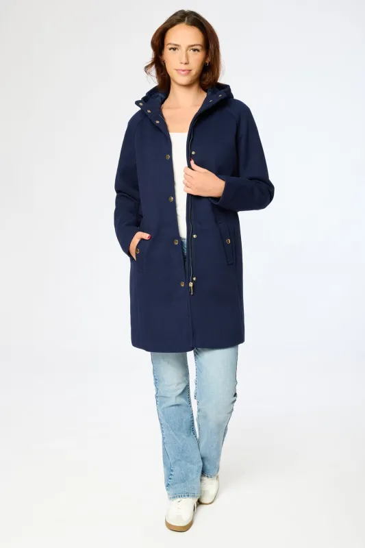 Faux Wool Hooded Coat sold by Eclipse