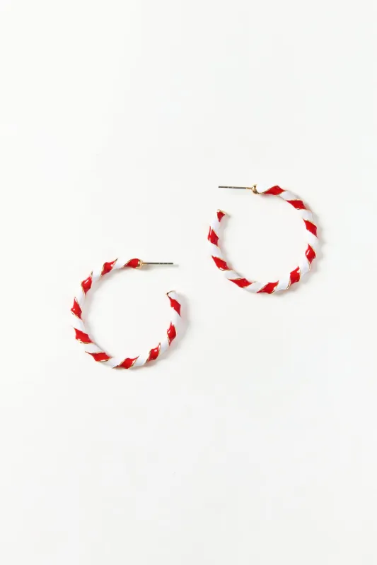 Candy Cane Hoops sold by Eclipse