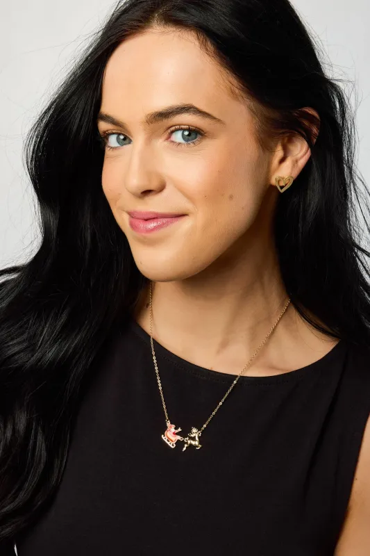 Santa's Sleigh Necklace sold by Eclipse