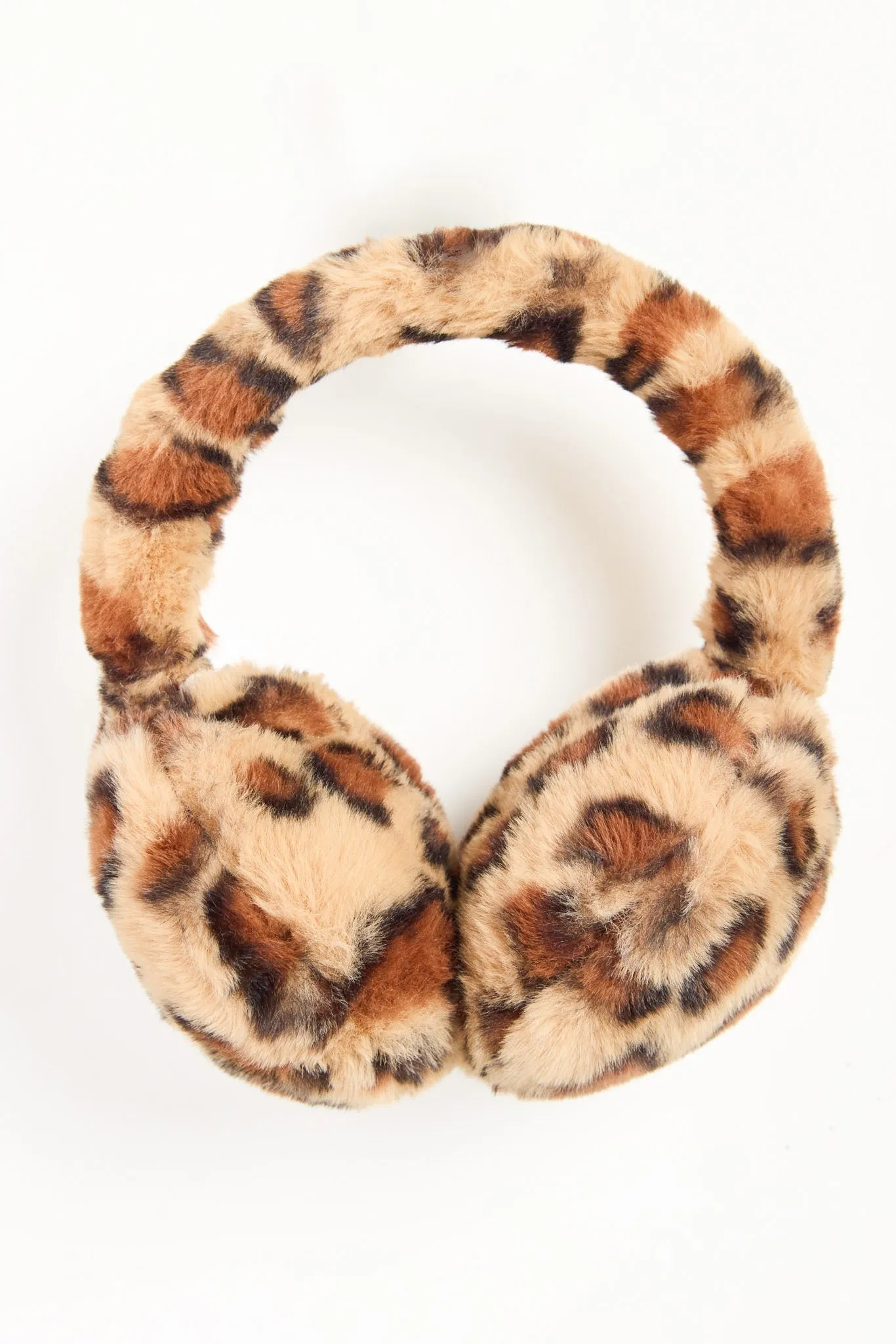 Leopard Print Fur Earmuffs sold by Eclipse product image thumbnail 2