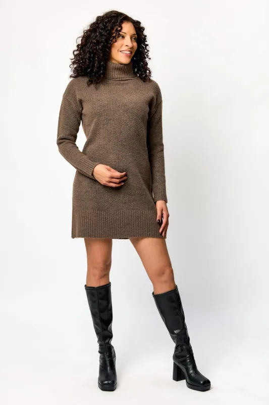 Turtleneck Sweater Dress sold by Eclipse