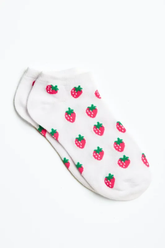 Strawberry Ankle Socks sold by Eclipse