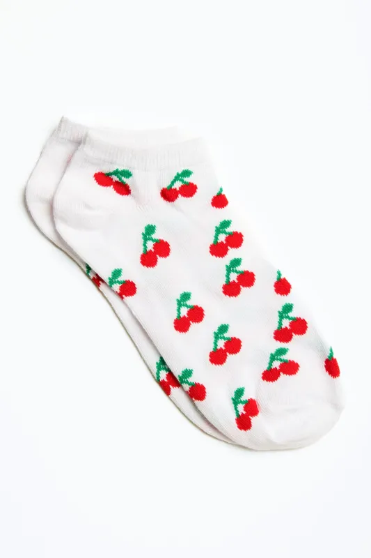 Cherry Ankle Socks sold by Eclipse