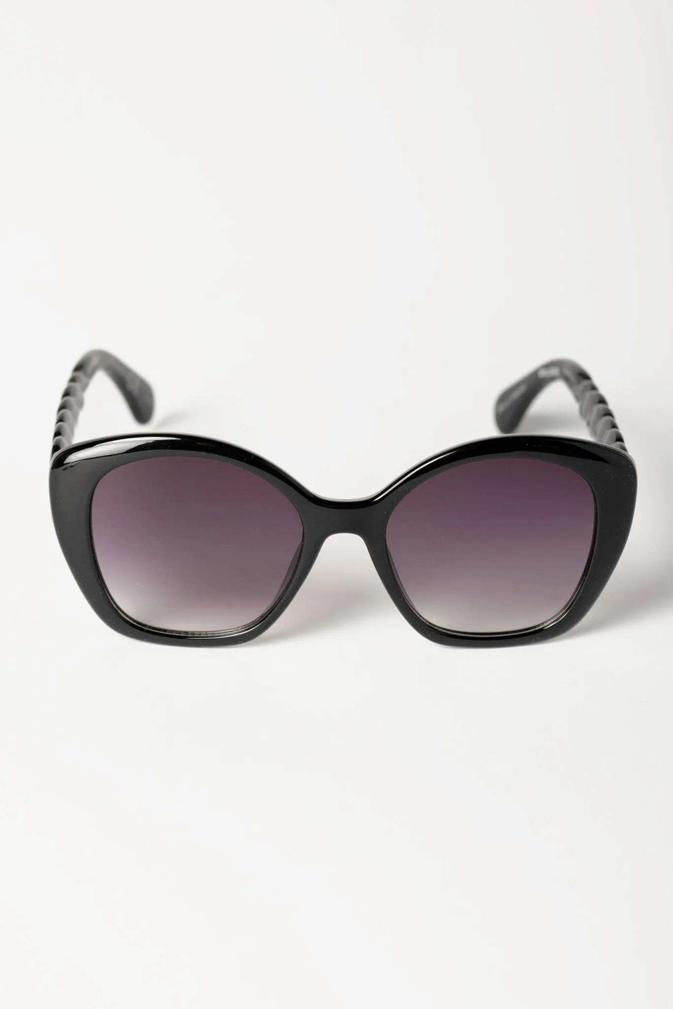 Large Plastic Sunglasses with Twisted Arms sold by Eclipse