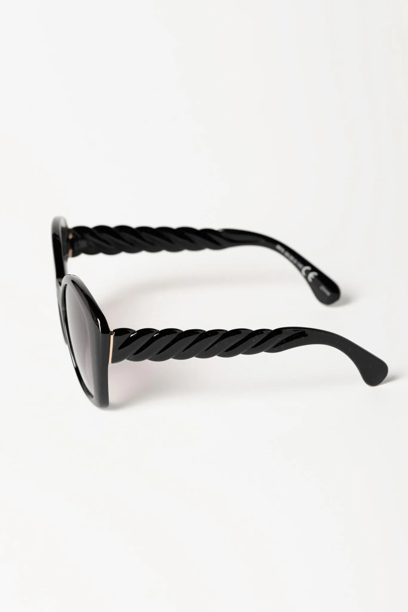 Large Plastic Sunglasses with Twisted Arms sold by Eclipse product image thumbnail 2