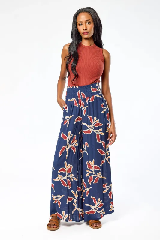 Foliage Rayon Gauze Palazzo Pant sold by Eclipse