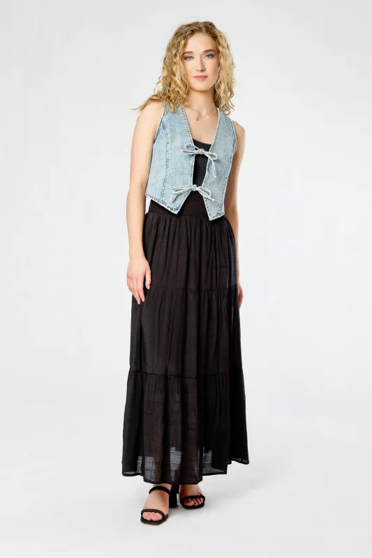 Tiered Maxi Skirt made by Eclipse