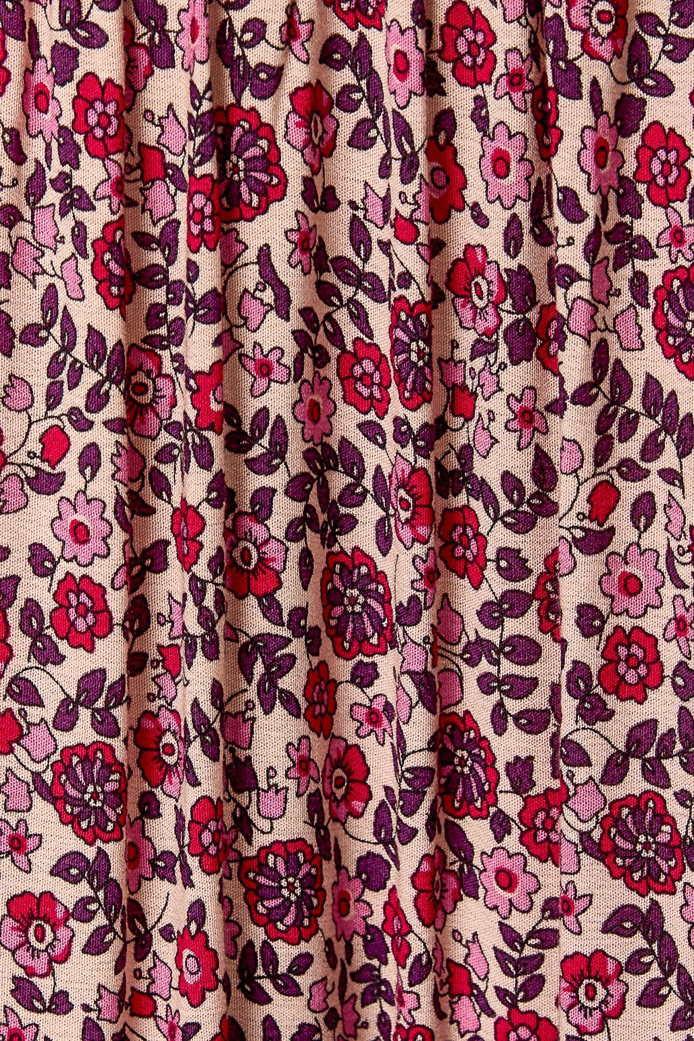 Boho Print Tiered Maxi Skirt sold by Eclipse product image thumbnail 4