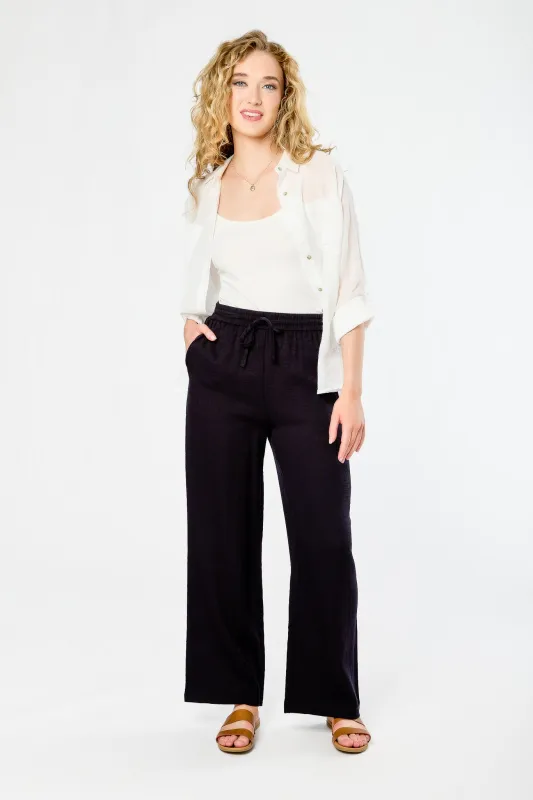 Linen-Look Palazzo Pant made by Eclipse