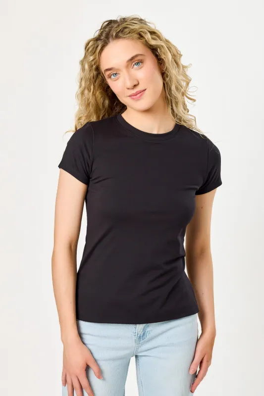 Ultra-Soft Longline Crew Tee made by Eclipse