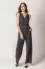 Stripe Sleeveless Jumpsuit with Pockets sold by Eclipse