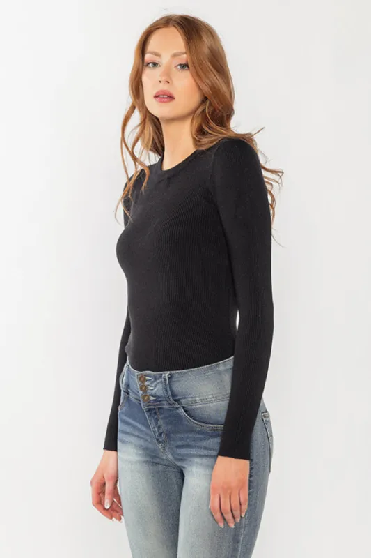 Ribbed Crewneck Long Sleeve sold by Eclipse