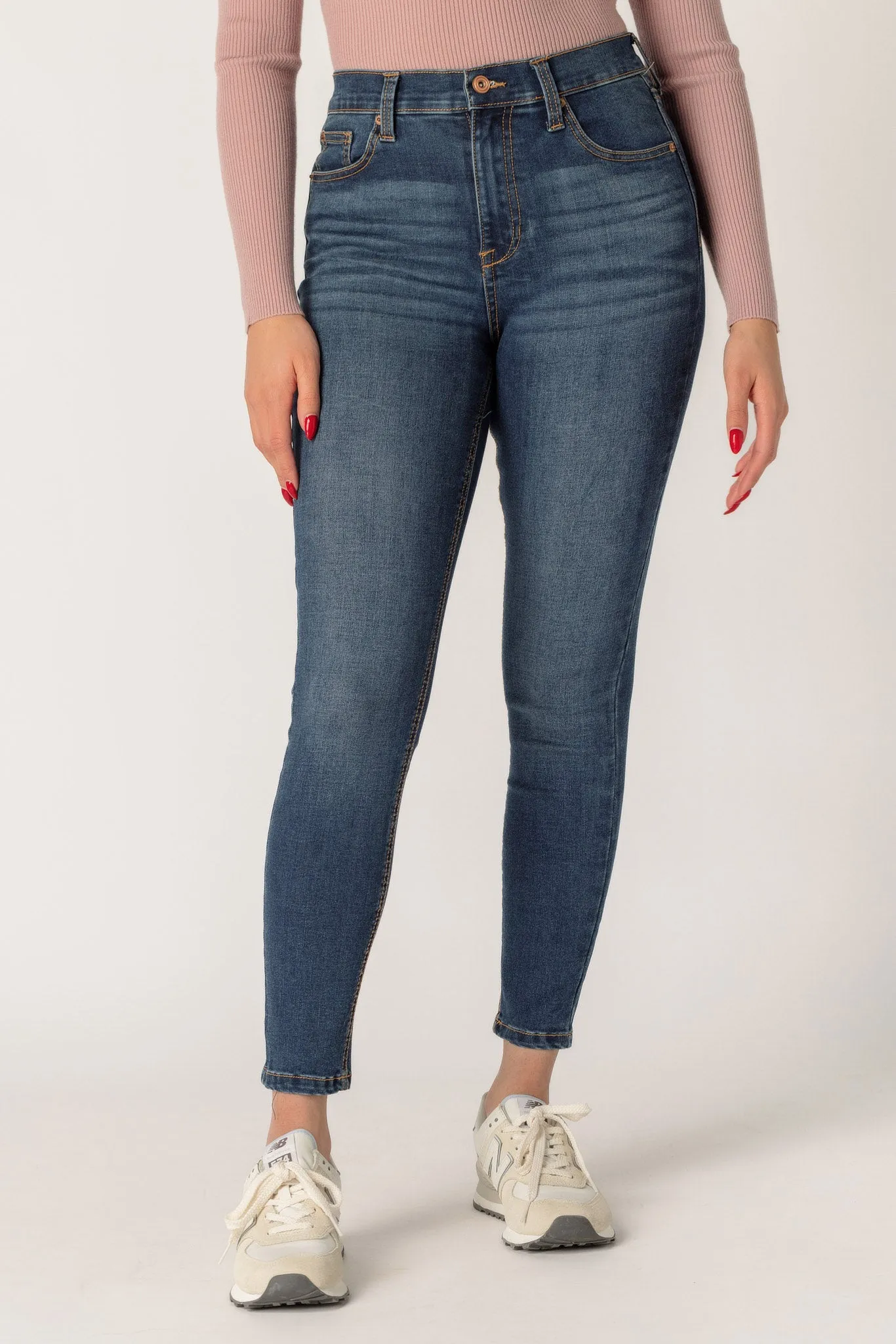 Celebrity Pink Deadline Wash High-Rise Skinny Jean sold by Eclipse