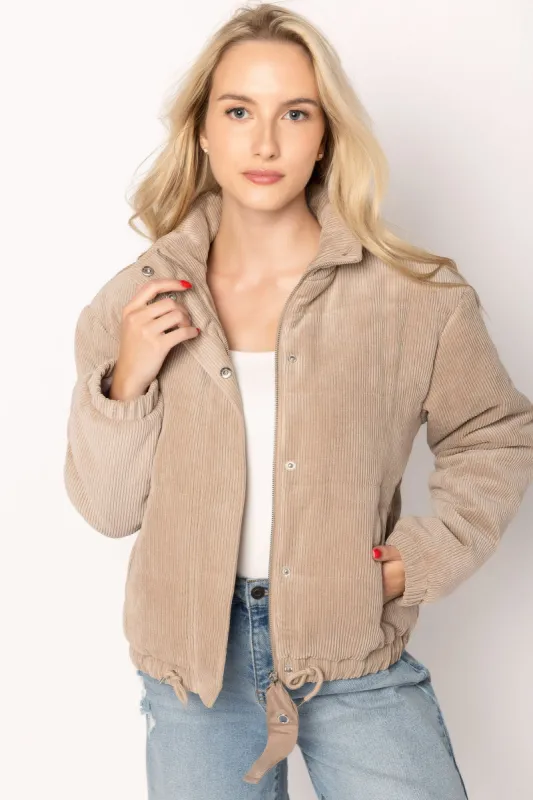 Corduroy Puffer Jacket sold by Eclipse