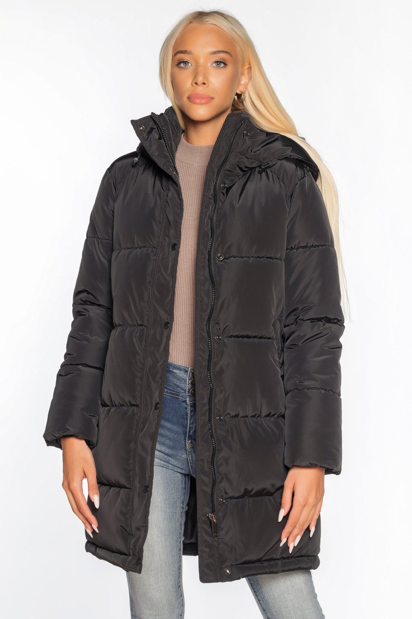 Puffer Hooded Jacket sold by Eclipse