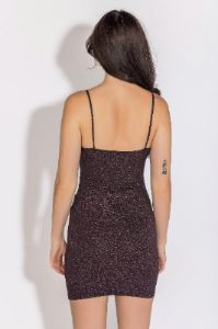 Glitter Spaghetti Strap Bodycon Mini Dress sold by Eclipse