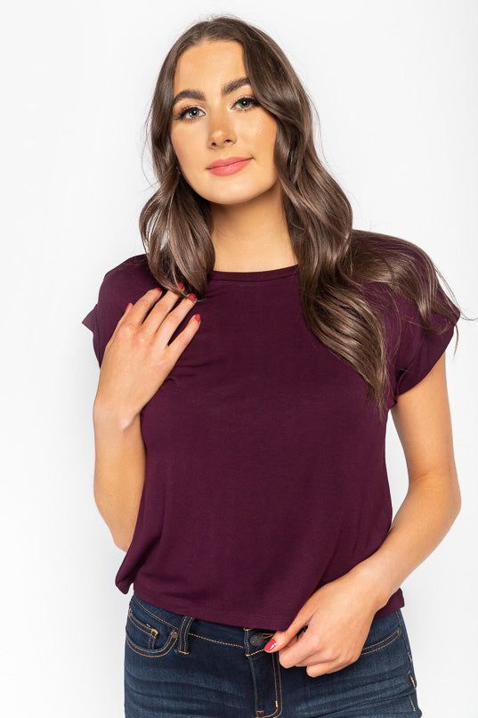 Cuffed Short Sleeve Tee sold by Eclipse product image thumbnail 3