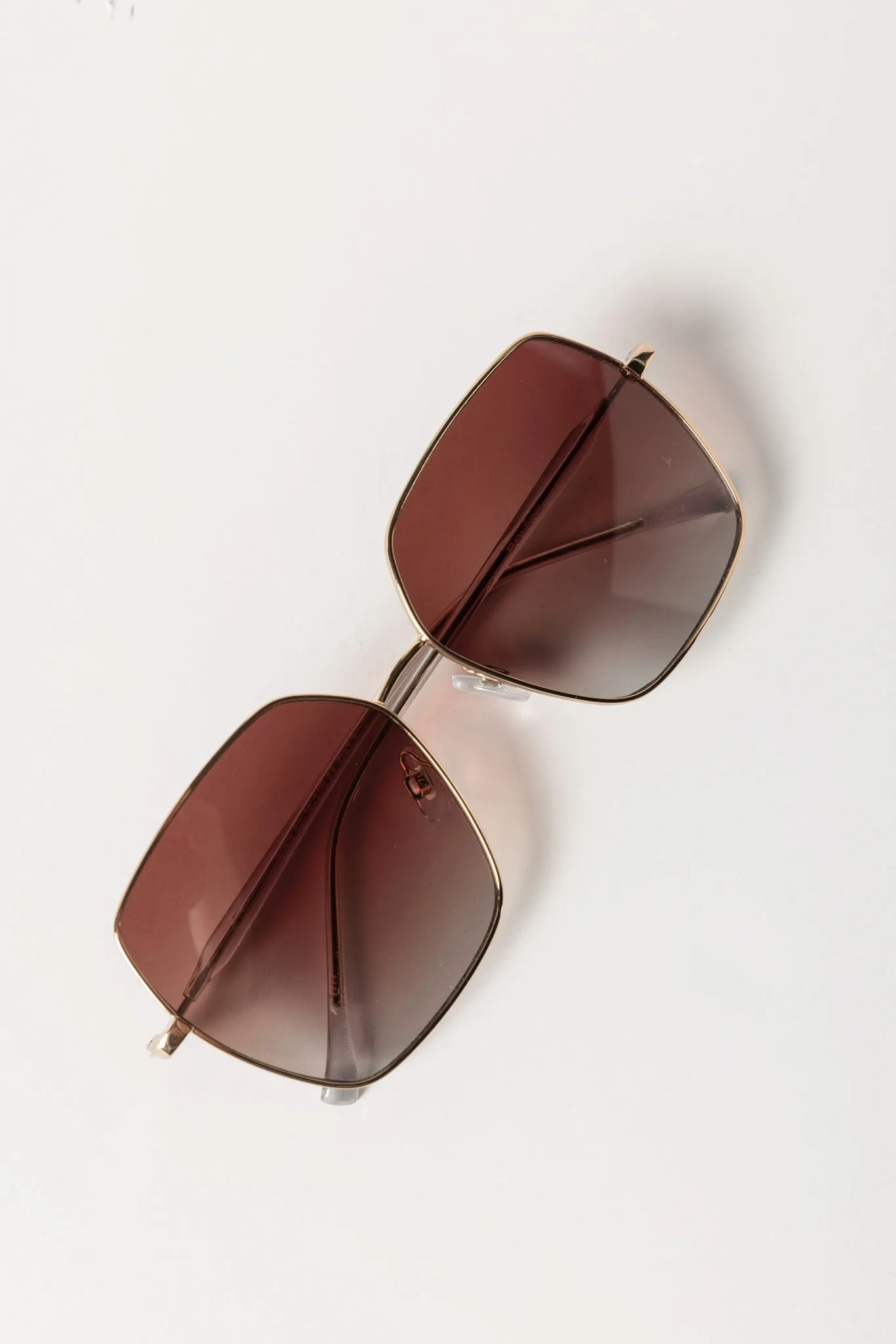 Square Metal-Rimmed Sunglasses sold by Eclipse product image thumbnail 4