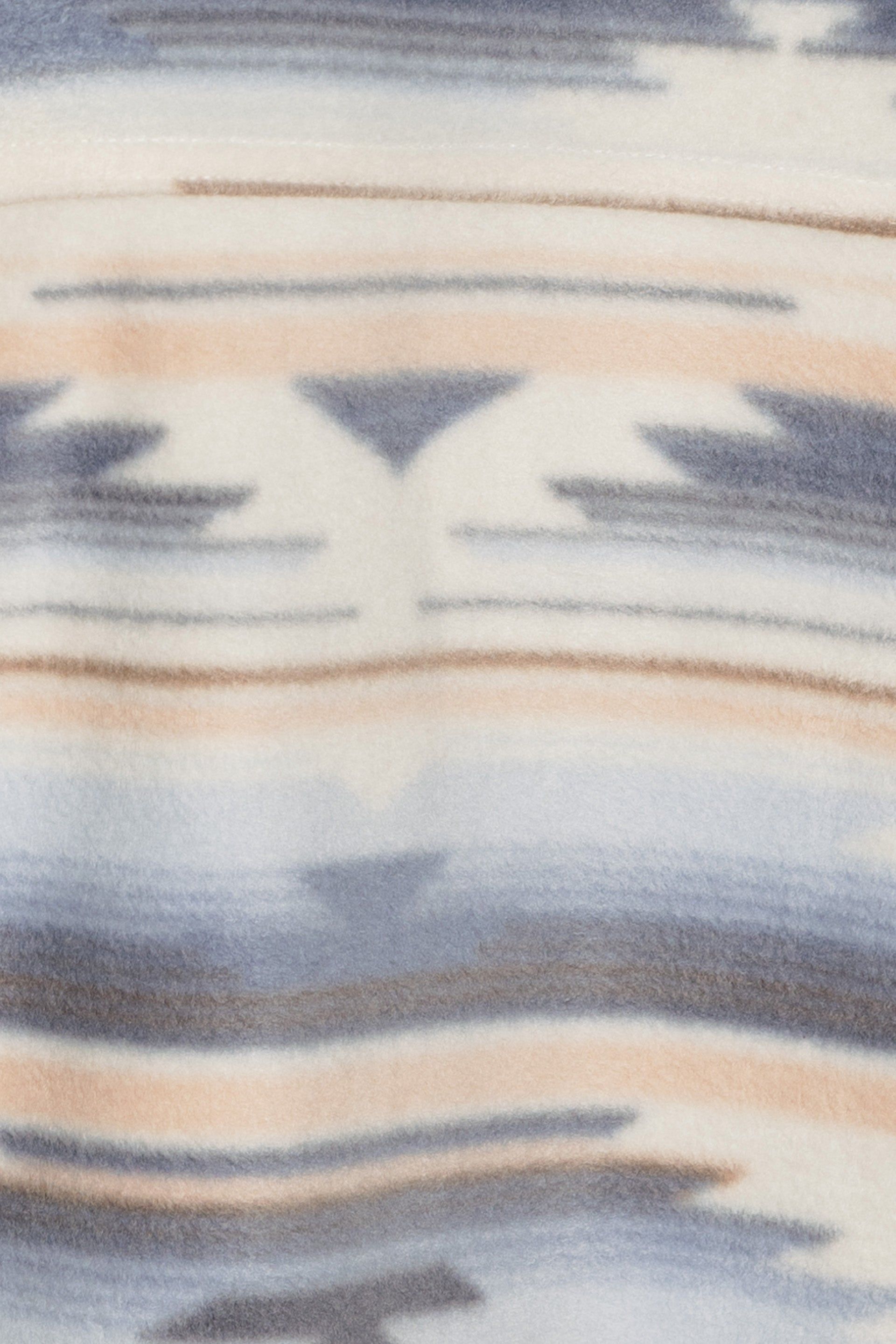 Wallflower Taylor Abstract Polar Fleece Shacket sold by Eclipse product image thumbnail 3