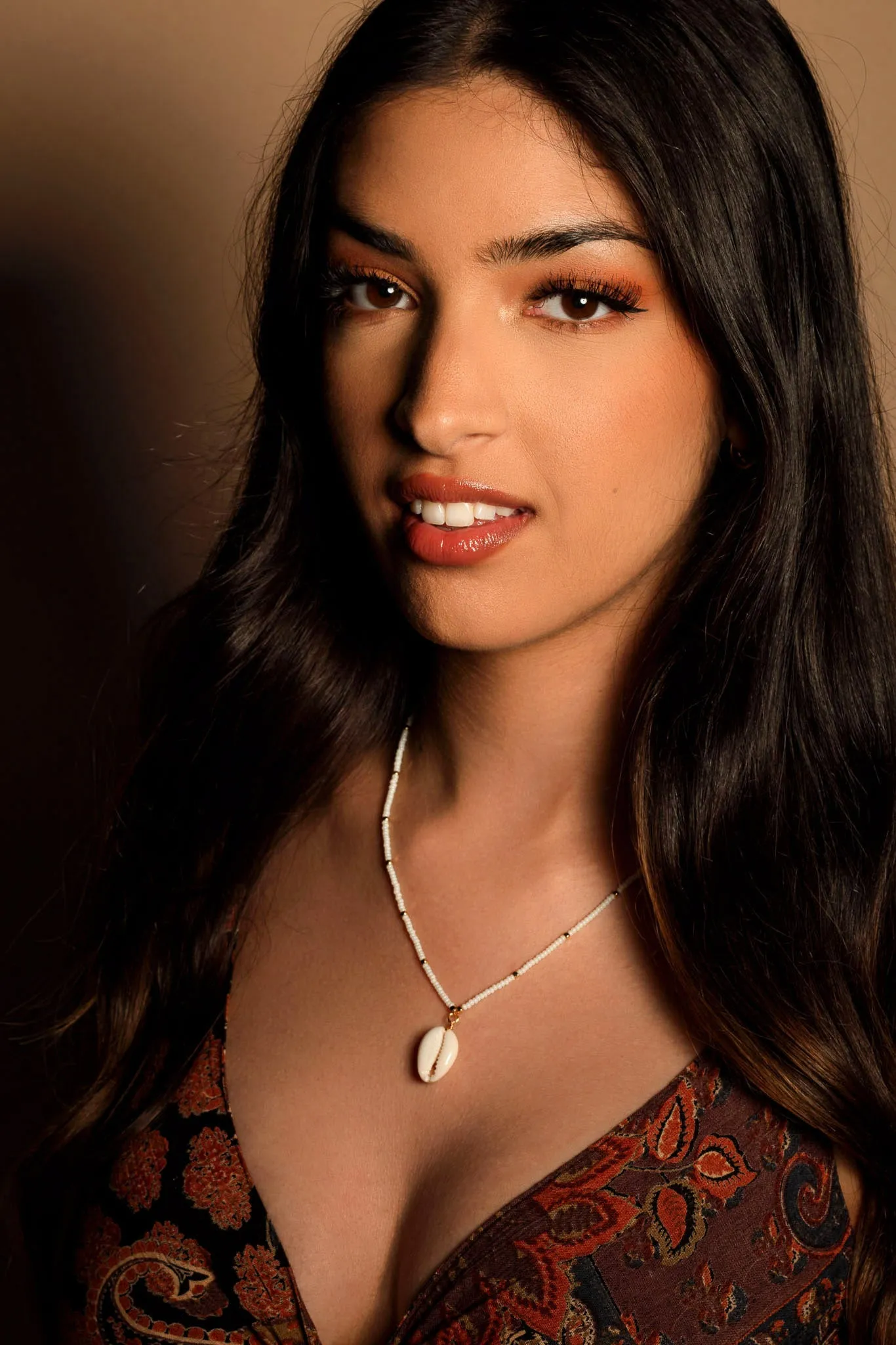 Beaded Necklace with Shell Pendant sold by Eclipse product image thumbnail 3