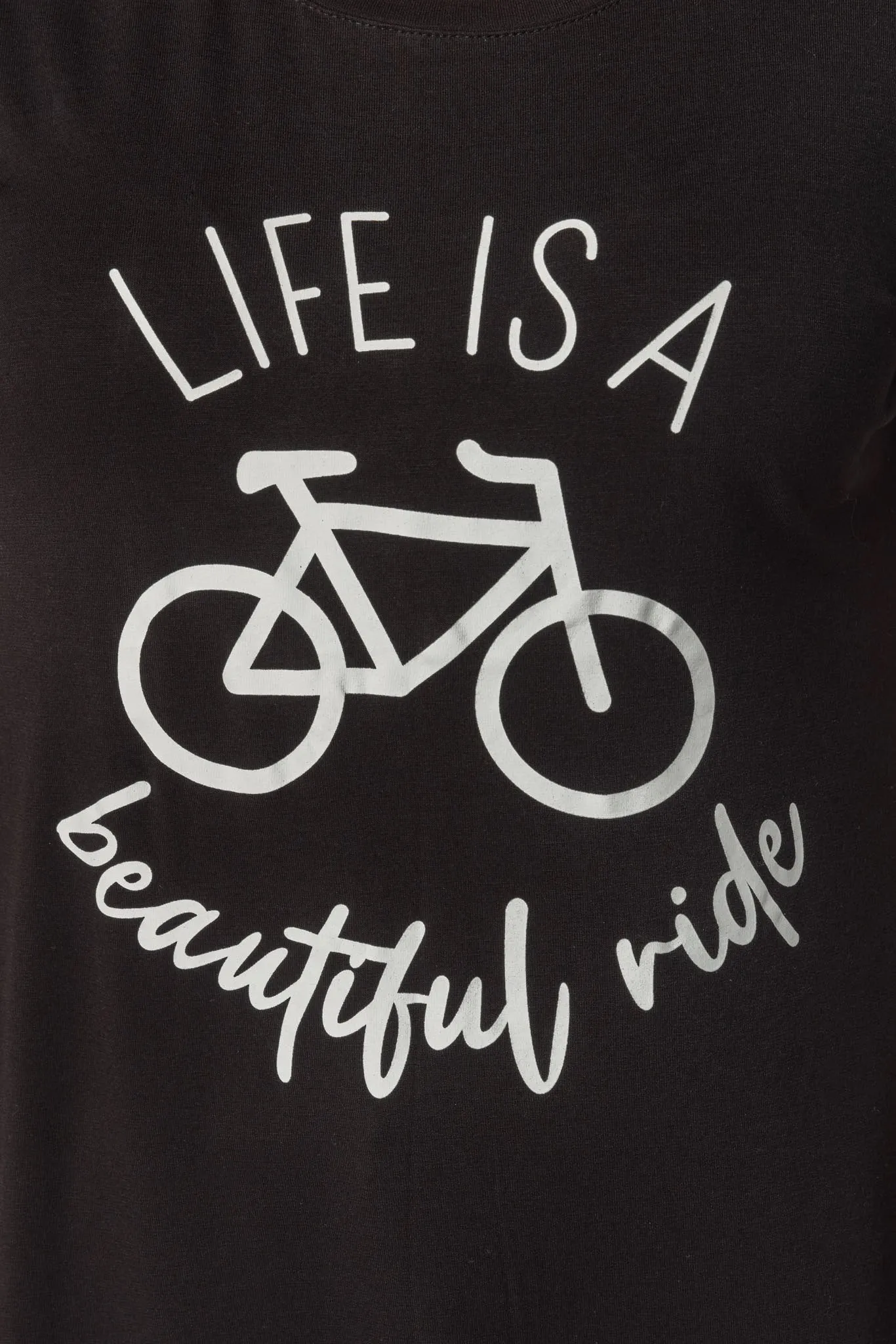 "Life is a Beautiful Ride" Graphic Tee sold by Eclipse product image thumbnail 3